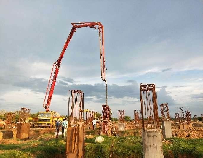 Column reinforcement rising
