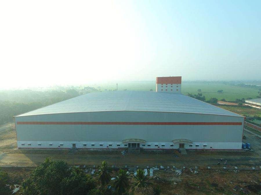 The warehouse at dawn