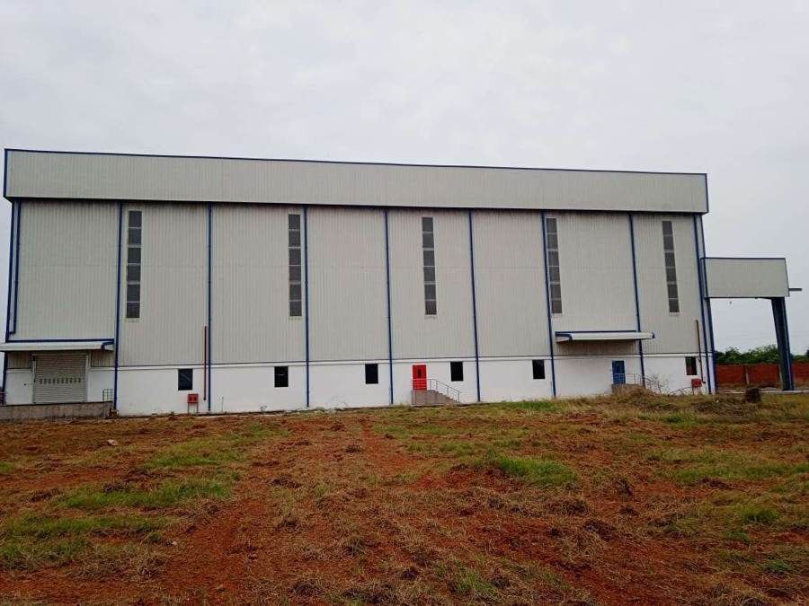 Warehouse side elevation